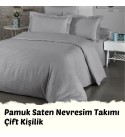 Pamuk Saten Nevresim Takımı Çift Kişilik 100%100 pamuklu 